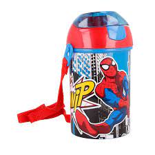 botella pop up spiderman